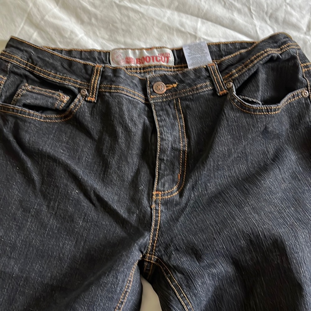 Faded Glory dark wash bootcut jeans
